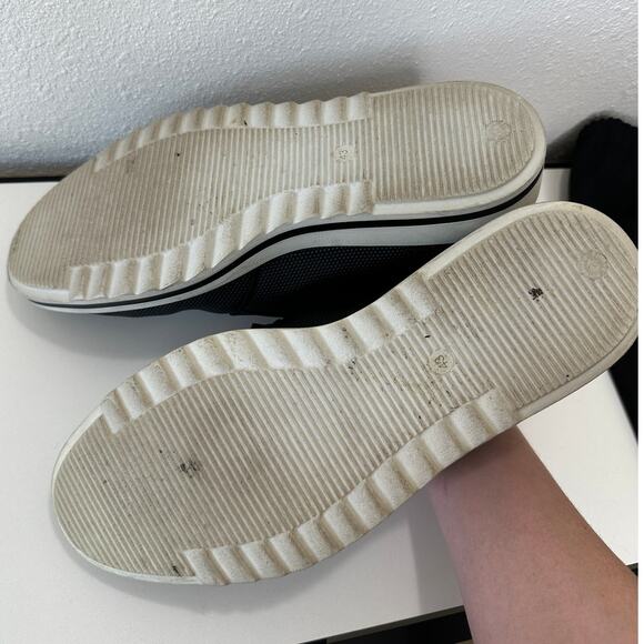 Giuseppe Zanotti Ron Costner Sneaker Black Leather Emboss Cream Side Zip 43 / 10 - Picture 8 of 16